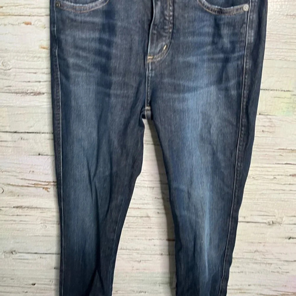 Silver Skinny Jean Isbister Style Medium Blue Size 24 - Picture 3 of 9